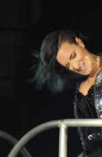 DEMI LOVATO Performs at 02 Arena in London
