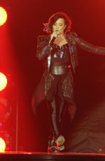 DEMI LOVATO Performs at 02 Arena in London