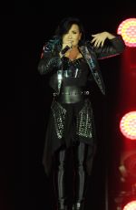 DEMI LOVATO Performs at 02 Arena in London