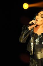 DEMI LOVATO Performs at 02 Arena in London
