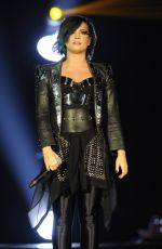 DEMI LOVATO Performs at 02 Arena in London