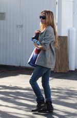 DENISE RICHARDS Out Shopping at Fred Segal in West Hollywood 0111