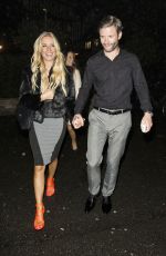 DENISE VAN OUTEN with Friends Night Out in Chigwell