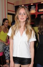 DIANA VICKERS at Benefit Cosmetics Pop-up Pub Party in London