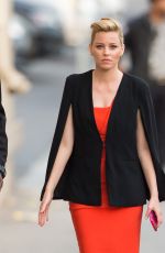 ELIZABETH BANKS Arrives at Jimmy Kimmel Live in Los Angeles