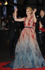 ELIZABETH BANKS at The Hunger Games: Mockingjay Part 1 Premiere in London