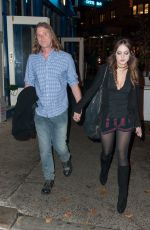 ELIZABETH GILLIES Night Out in New York