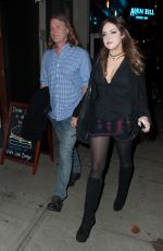 ELIZABETH GILLIES Night Out in New York