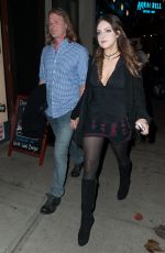 ELIZABETH GILLIES Night Out in New York