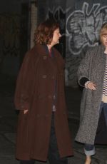 ELLE FANNING on the Set of Three Generations in Brooklyn