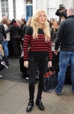 ELLIE GOULDING Arrives for Band Aid 30 Recording in London