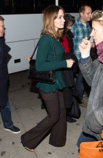 EMILY BLUNT Arrives at Into the Woods Screening