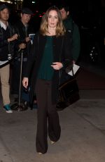 EMILY BLUNT Arrives at Into the Woods Screening