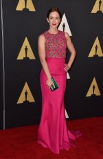 EMILY BLUNT at AMPAS 2014 Governor