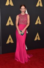 EMILY BLUNT at AMPAS 2014 Governor
