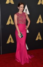 EMILY BLUNT at AMPAS 2014 Governor