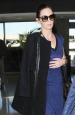 EMILY BLUNT at LAX Aisport in Los Angeles 2111