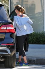 EMILY BLUNT in Leggings Leaves a Gym in Beverly Hills 0511