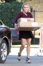 EMILY OSMENT Out Shopping in Studio City