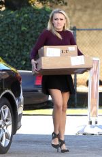 EMILY OSMENT Out Shopping in Studio City