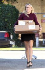 EMILY OSMENT Out Shopping in Studio City