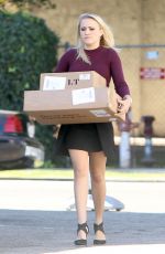 EMILY OSMENT Out Shopping in Studio City