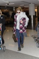 EMMA ROBERTS at LAX Airport in Los Angeles 1411