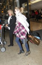 EMMA ROBERTS at LAX Airport in Los Angeles 1411