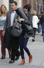EMMA STONE at Studio 54 for Her Cabaret Debut