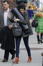 EMMA STONE at Studio 54 for Her Cabaret Debut