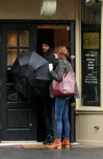 EMMA STONE Celebrates Her Birthday with Andrew Garfield and Her Mother Krista