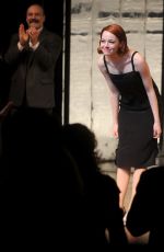 EMMA STONE - Curtain Call for Broadway