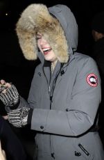 EMMA STONE Leaves Studio 54 in New York 1811
