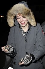 EMMA STONE Leaves Studio 54 in New York 1811
