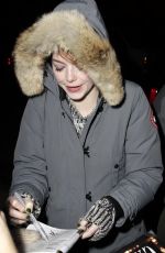 EMMA STONE Leaves Studio 54 in New York 1811