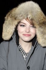 EMMA STONE Leaves Studio 54 in New York 1811