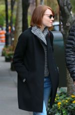 EMMA STONE Out and About in New York 3110
