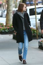 EMMA STONE Out and About in New York 3110