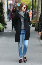 EMMA STONE Out and About in New York 3110