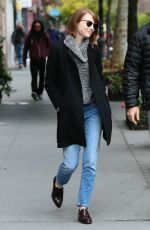 EMMA STONE Out and About in New York 3110