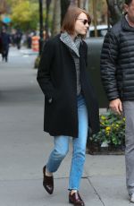 EMMA STONE Out and About in New York 3110