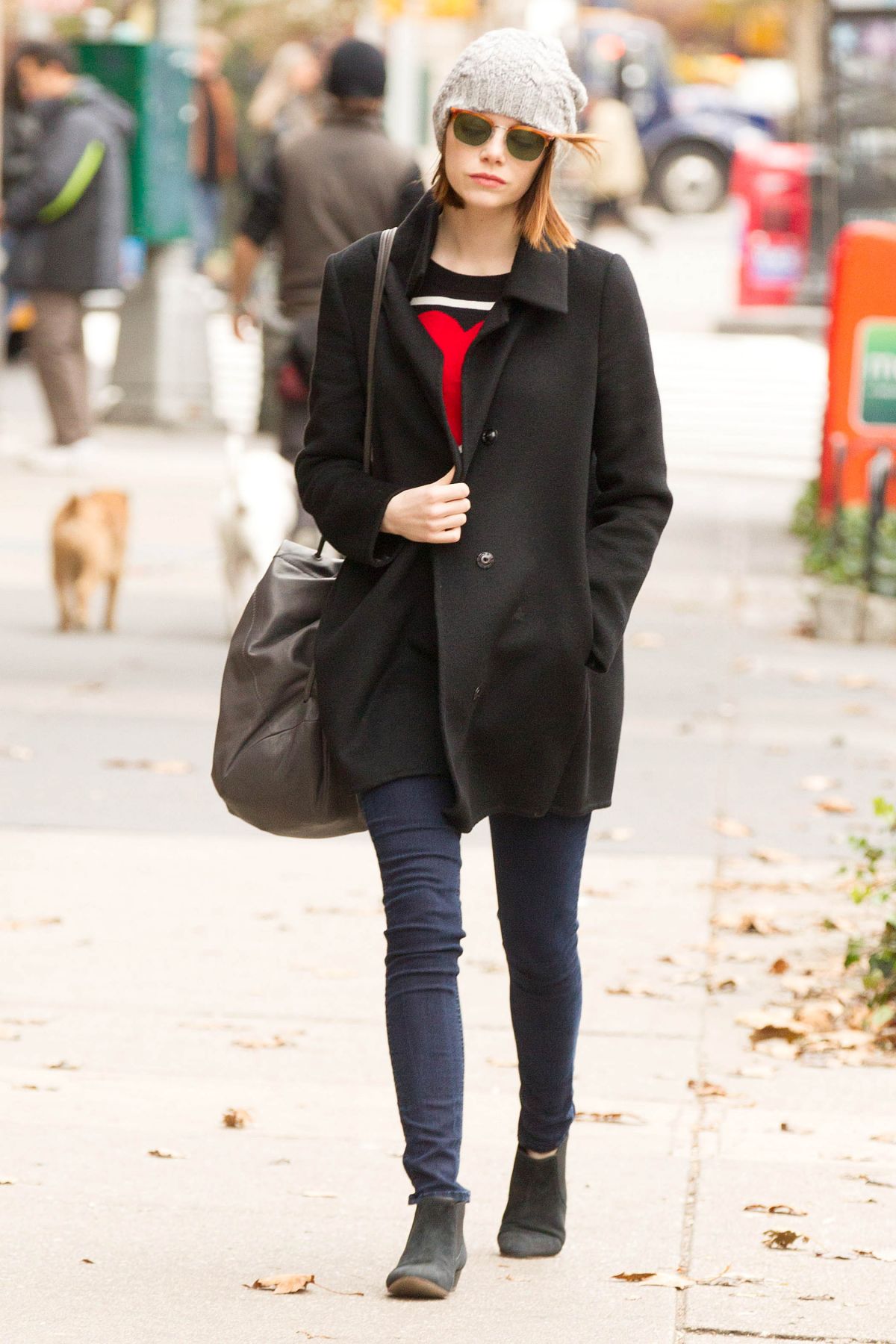 EMMA STONE Out and About n New York – HawtCelebs