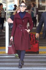 EMMY ROSSUM at Los Angeles International Airport 2211