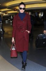 EMMY ROSSUM at Los Angeles International Airport 2211