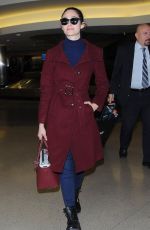 EMMY ROSSUM at Los Angeles International Airport 2211
