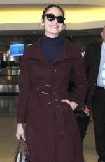 EMMY ROSSUM at Los Angeles International Airport 2211