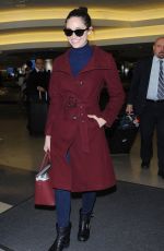 EMMY ROSSUM at Los Angeles International Airport 2211