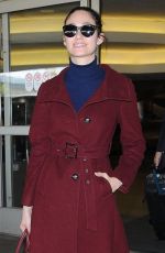 EMMY ROSSUM at Los Angeles International Airport 2211