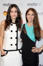 EMMY ROSSUM at Moto X Film Experience Premiere in West Hollywood