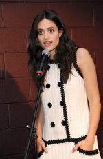 EMMY ROSSUM at Moto X Film Experience Premiere in West Hollywood
